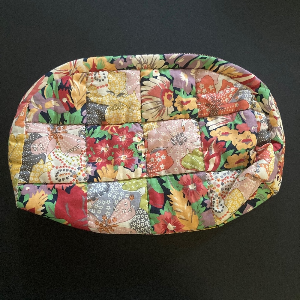 Handmade Quilted pouch Liberty of London #2